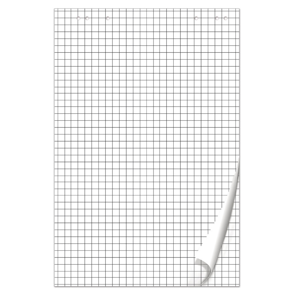 Блокнот для флипчарта Brauberg 50 листов, клетка 128647 , 